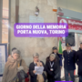 Giorno della Memoria. Porta Nuova, Torino Giorno della Memoria. Porta Nuova, Torino