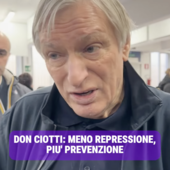 Don Ciotti: meno repressione, più prevenzione