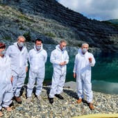 Con il Vicesindaco metropolitano Jacopo Suppo, il Presidente dell'Unione Montana Valli di Lanzo, Ceronda e Casternone Gianluca Togliatti, il Sindaco di Balangero Franco Romeo, il Sindaco di Corio Susanna Costa Frola, il Presidente della RSA Giovanni Poma