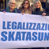 Centro destra, manifestazione contro Askatasuna &quot;bene comune&quot; [video]