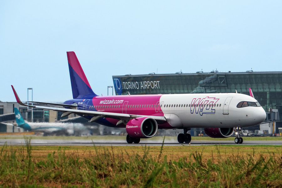 Wizz Air, da maggio nuovo volo diretto Torino-Palermo