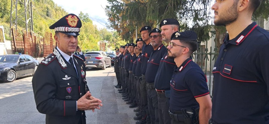 Chiomonte e Sestriere, il comandante generale dei Carabinieri in visita alle caserme