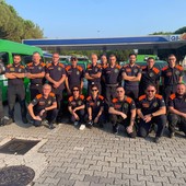 Partita per la Calabria la colonna mobile regionale della Protezione civile Partita per la Calabria la colonna mobile regionale della Protezione civile