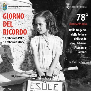 Torino ricorda le vittime delle Foibe, il programma di eventi per il 78° anniversario