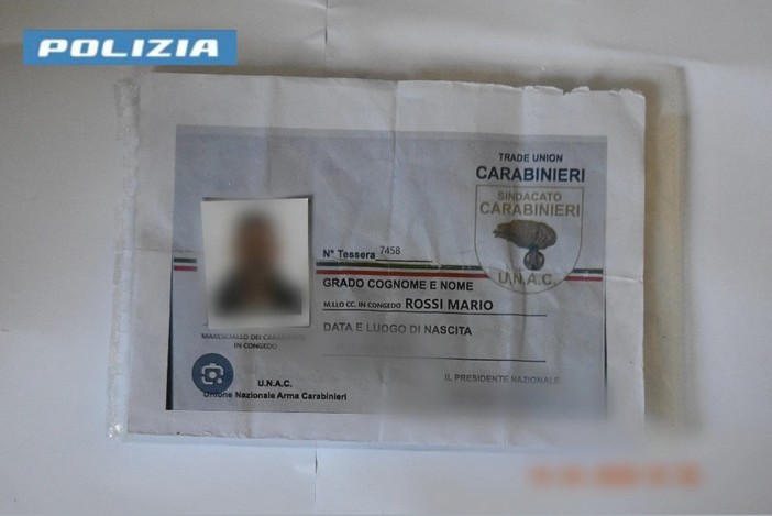 Arrestato dalla polizia un finto maresciallo dei carabinieri Arrestato dalla polizia un finto maresciallo dei carabinieri