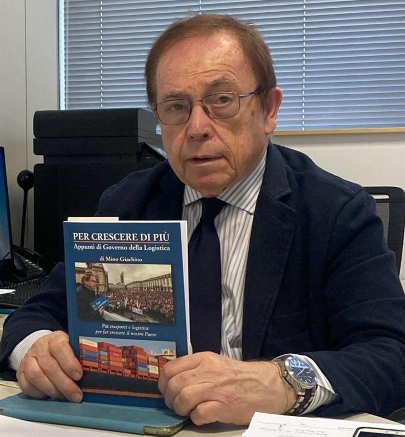 “Per crescere di più”, il nuovo libro di Mino Giachino dedicato all’impatto (positivo) della logistica