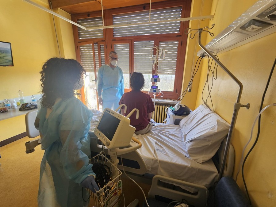 Operata al San Luigi di Orbassano mentre ascolta la sua playlist preferita Operata al San Luigi di Orbassano mentre ascolta la sua playlist preferita