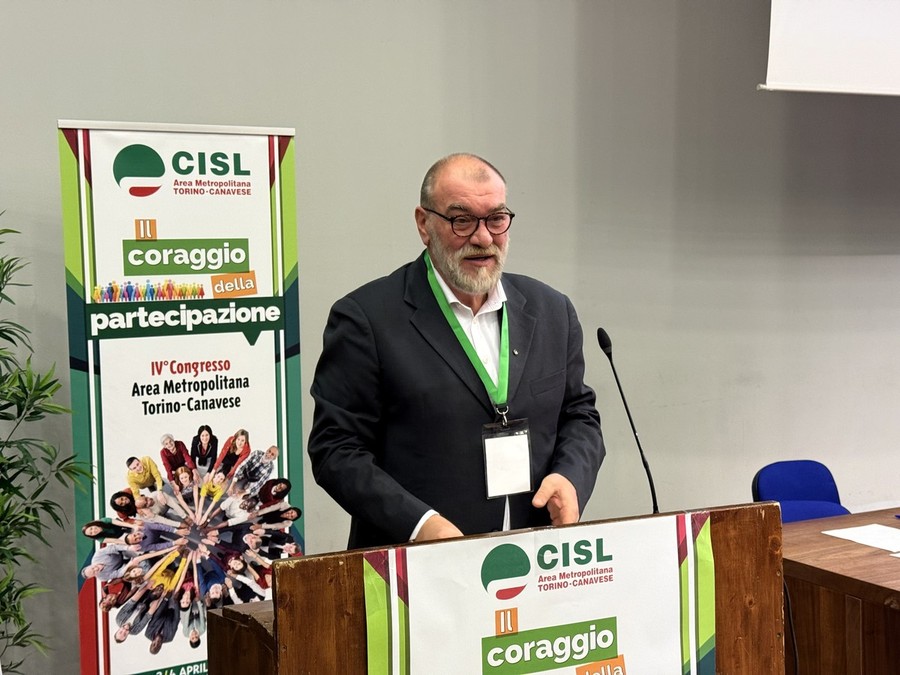 Cisl Torino-Canavese, Filippone confermato alla carica di segretario
