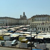 I mercati di Torino sono in crisi, il sindacato ambulanti Goia protesta davanti a Palazzo civico il 7 luglio