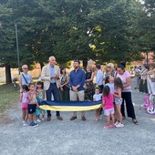 Strada della Magra, riaperto il giardino con nuovi giochi e arredi