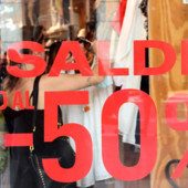 Saldi estivi in Piemonte, si compra ma si spende meno. Scontrino medio inferiore all'anno scorso